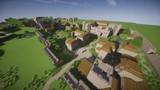 Illustration for article titled Old School RuneScape Rebuilt In Minecraft
